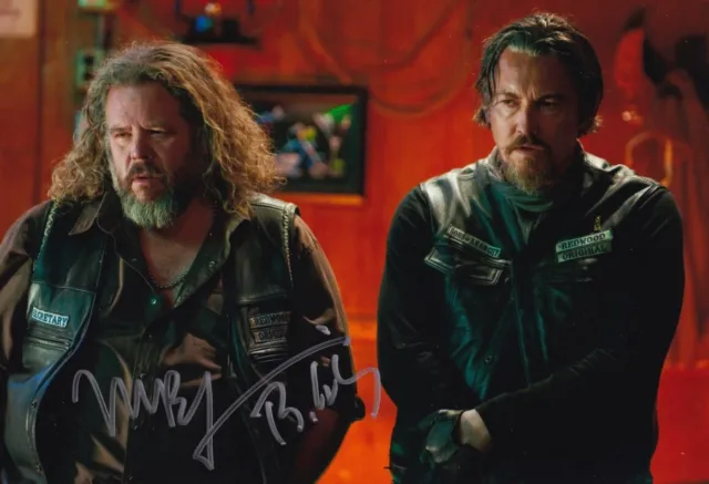 MARK BOONE JUNIOR signed Autogramm 20x30cm SONS OF ANARCHY in Person autograph