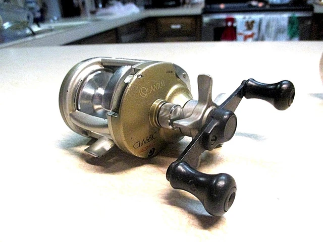 VINTAGE QUANTUM FISHING Reel ~ Classic 1420 Mgc - Reel Works Great $9.99 - PicClick VINTAGE QUANTUM FISHING Reel ~ Classic 1420 Mgc - Reel Works Great $9.99 - PicClick