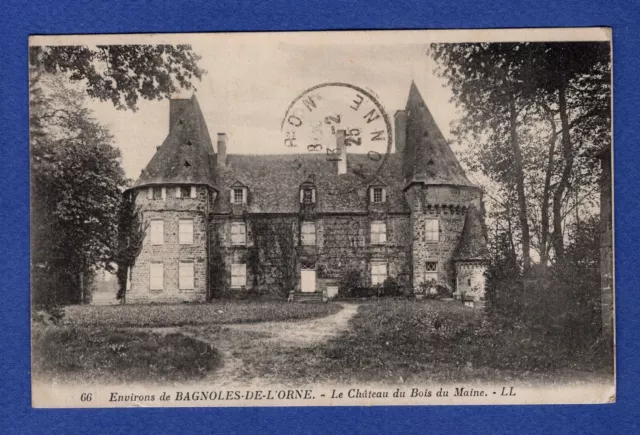 Fd * CPA  / Carte Postale : Bagnoles-de-L'Orne -> Le Château du Bois Maine