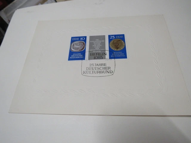 582580/ Ddr Folder Kulturbund 1970