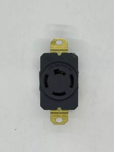 P&S L1530-R Turnlok Single Receptacle 4Wire 30A 3P 250V Free Shipping