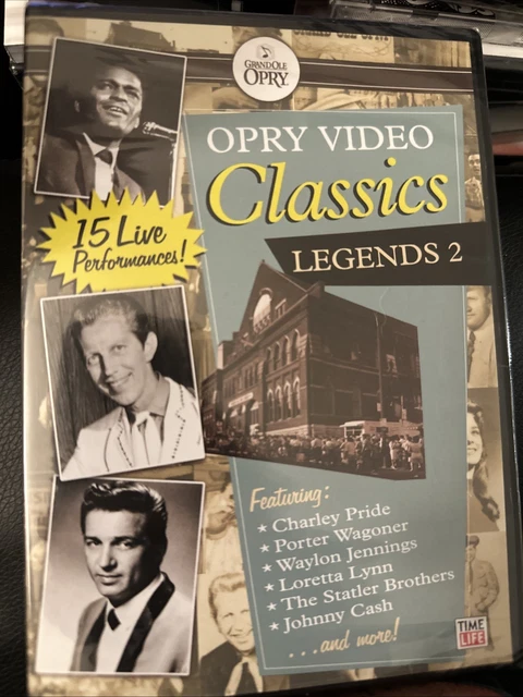 GRAND OLE OPRY Video Classics: Legends 2 DVD Time Life Ernest Tubb
