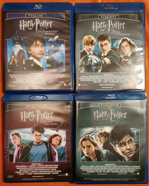 Harry Potter Complete Collection Ultimate Extended Edition Blu Ray HARRY POTTER COMPLETE Collection Blu-Ray DVD 8 Movies (FREE UK POSTAGE