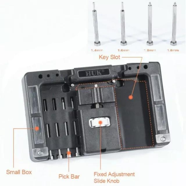 Flip Key Vice of Flip-key Pins Remover Locksmith Tool For HUK Key Fixing Tool