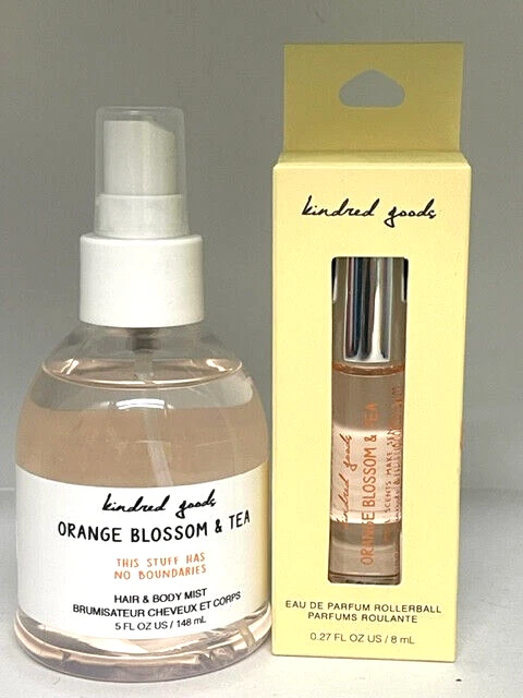 Kindred Good Mini Perfume and 5oz Hair & Body Mist Orange Blossom Tea Old Navy