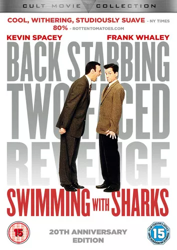 Swimming With Sharks DVD (2016) Kevin Spacey, Huang (DIR) cert 15 Amazing Value