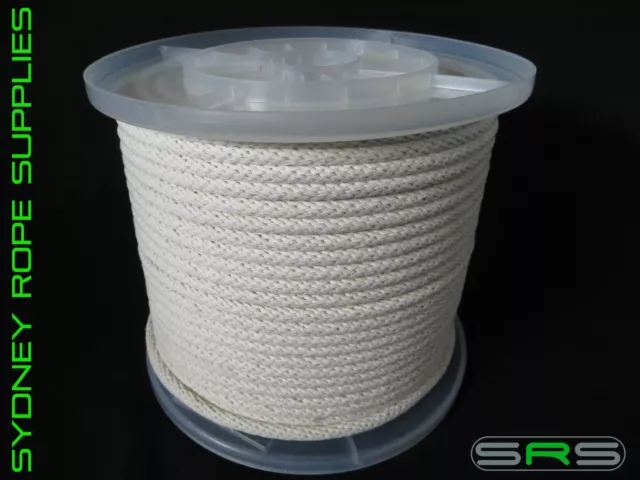 3Mm X 250Mtr Cotton Sash Cord,Free Postage Austwide