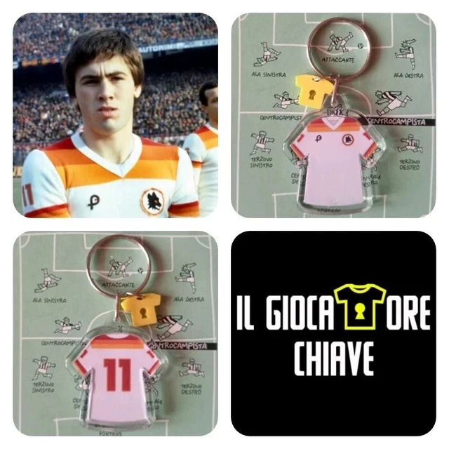 PORTACHIAVI vintage originale '80 '90 calcio A.C