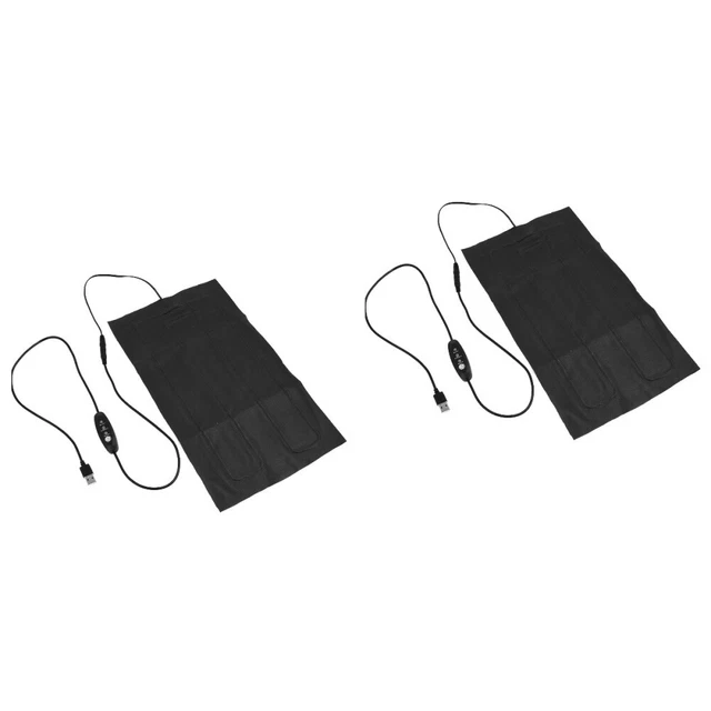 2x Pet Electric Blanket Mat  Adjustable Dog Bed Warmer  Cats Warming Pad