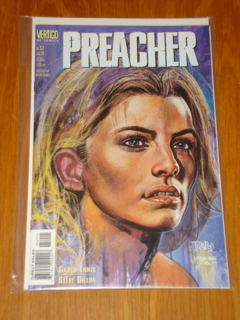 Preacher #52 Vol 1 Dc Vertigo Garth Ennis Fabry Origin Of Tulip August 1999