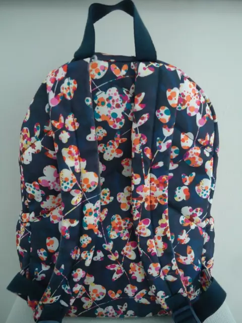 Vera Bradley Womens Lighten Up Grand Backpack Cut Vines 3