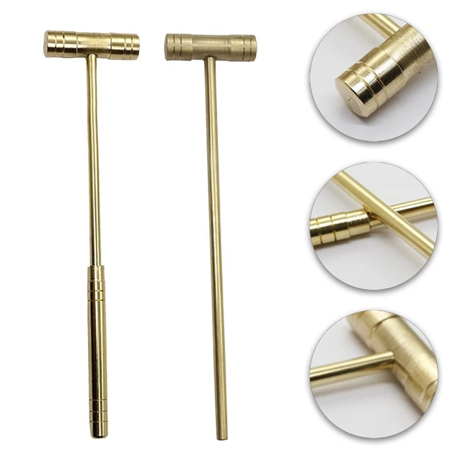 Petit marteau en laiton poign��e d��tachable pour montre r��paration neuve