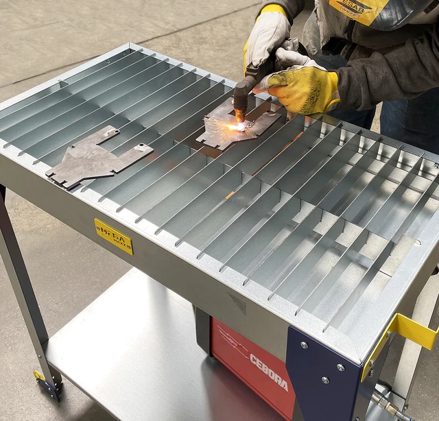 HANDHELD PLASMA CUTTER Air Cutting Table Workbench Hypertherm CNC Esab