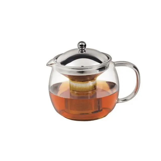 Avanti Glass Ceylon Removable Stainless Steel Infuser Teapot #15747