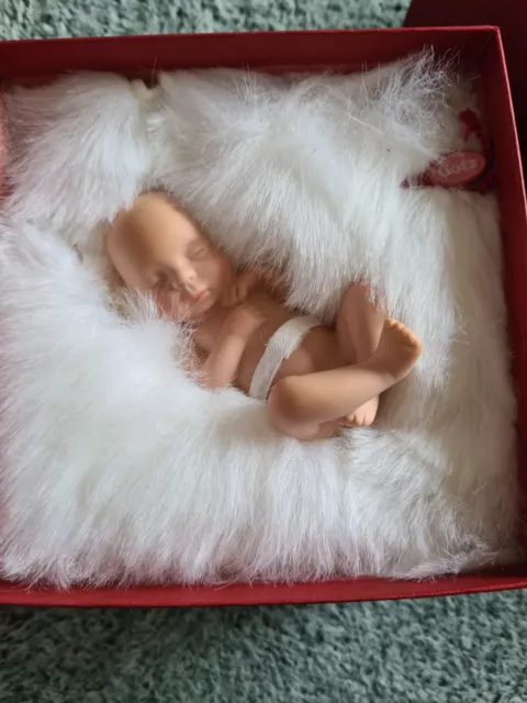 Gotz 12cm / 5 Inch Handful Of Love New Born Baby Girl Doll In Original Box