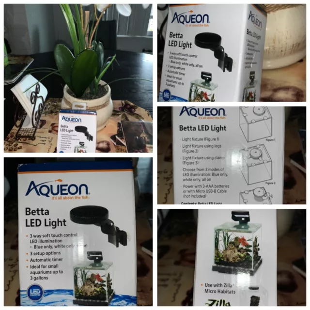 🐠Aqueon Betta LED Light AAQ100542663 {Brand New}🐠