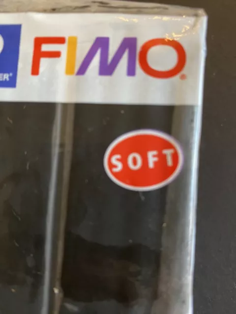 New Fimo Soft 454G Polymer Moulding Modelling Oven Bake Clay  Black