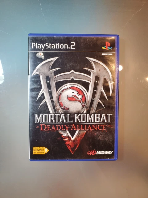 Mortal Kombat Deadly Alliance Sur PS1 (PAL) - Promo Presse - Bon état