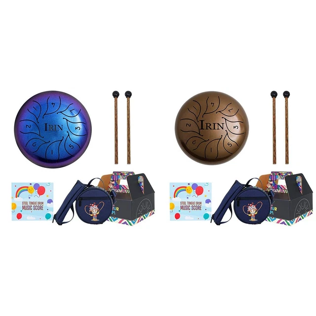 TAMBOUR LANGUE en acier 5 5 pouces timbre pur et vide EUR 90,80 ...