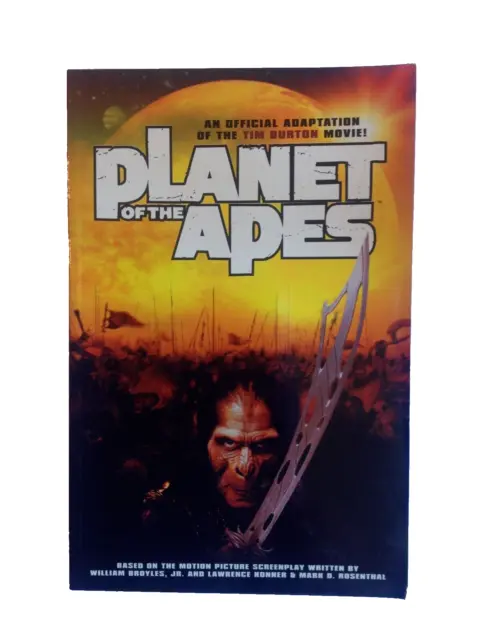 PLANET OF THE APES: Movie Adaptation. Tim Burton. Graphic Novel. Titan (2001).