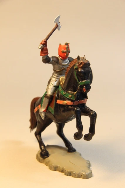 Figurine Starlux Moyen âge – Écu Et Masse D’armes (réf 6116) Dans Sa Boite