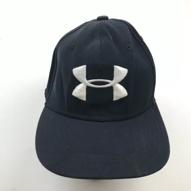 Under armour Cappello Snapback Ragazzi Bianco Nero Fitness Ricamato Bambini Ua
