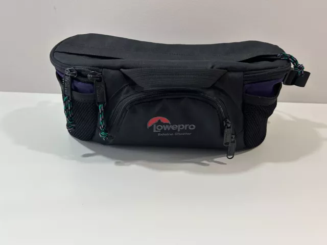 Lowepro Sideline Shooter Soft Belt Pack Camera Bag Black Waist Bag Mint!