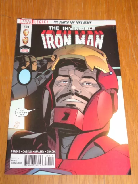 Iron Man Invincible #599 Marvel Comics June 2018
