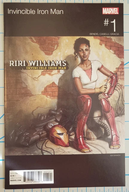 Invincible Iron Man #1 Hip Hop Variant Marvel Comics 1st Print