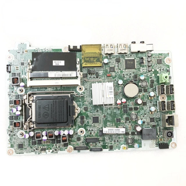 For HP Omni 120 H61 AIO Motherboard DA0WJ5MB6F0 646908-003 665465-001