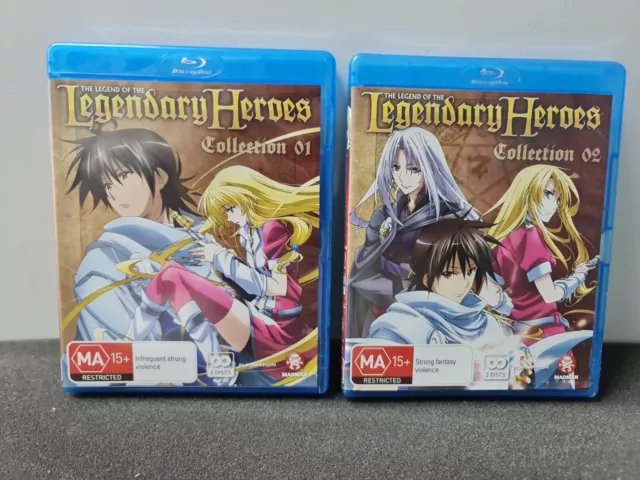 THE LEGEND OF the Legendary Heroes (VOL.1 - 24End) ~ Anime DVD +