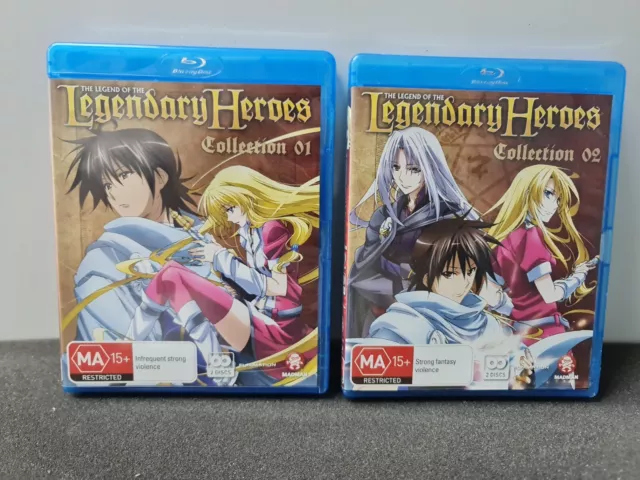 THE LEGEND OF The Legendary Heroes Collection 2 - Anime R4 DVD - New Sealed  $45.46 - PicClick AU