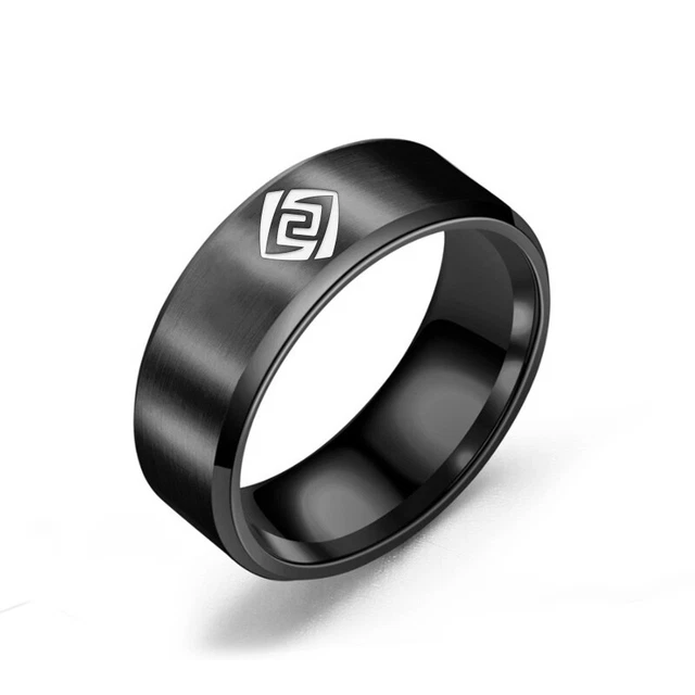 Genshin Impact Geo Fashion Cosplay Couple Finger Ring Accessories Anime Gift #6