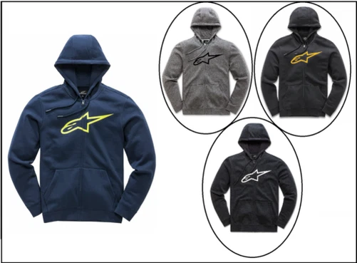 Alpinestars Ageless Li Fleece Men's Motorcycle Motorbike Hoodie