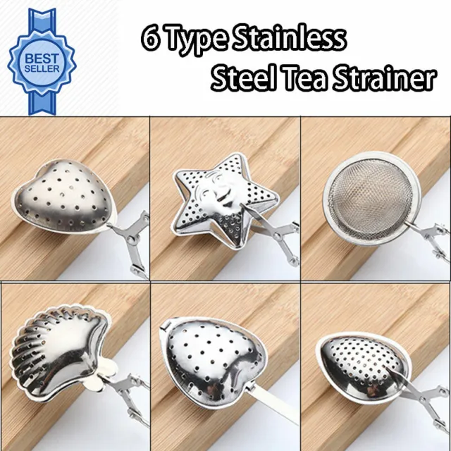Stainless Steel Loose Tea Infuser Leaf Strainer Filter Diffuser Herbal Spice New