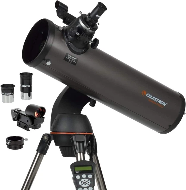 Celestron NexStar 130SLT Computerized Telescope - Compact and Portable Mounts