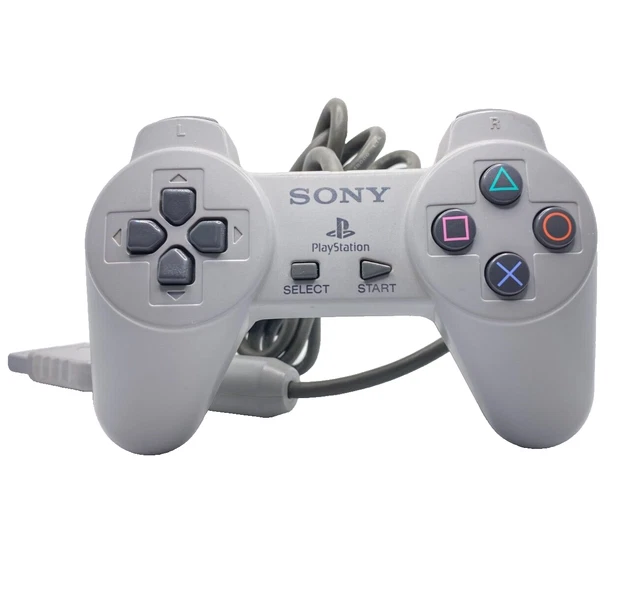 MANETTE PS1 OFFICIELLE Controller PsOne Pad Playstation 1 Joystick EUR manette-ps1-officielle-controller-psone-pad-playstation-1-joystick-eur