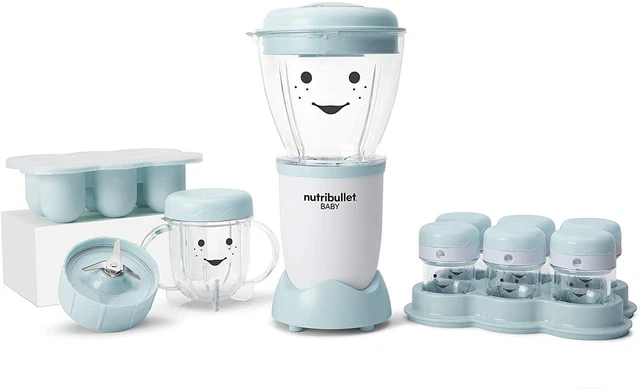 NutriBullet Baby Food Blender, 32-oz, Blue, NBY-50100