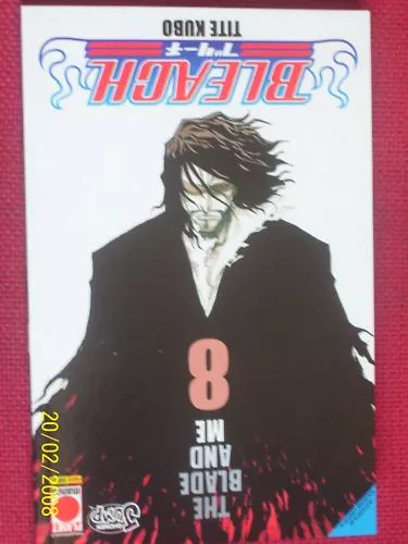 Bleach -N° 8 - Ristampa Con Angolo Blu- Di:tite Kubo- Manga Panini Comics