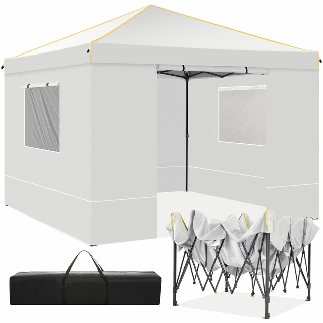 Pavillon 3x3m Wasserdicht UV Faltpavillon Pop Up Partyzelt Gartenzelt Partyzelt