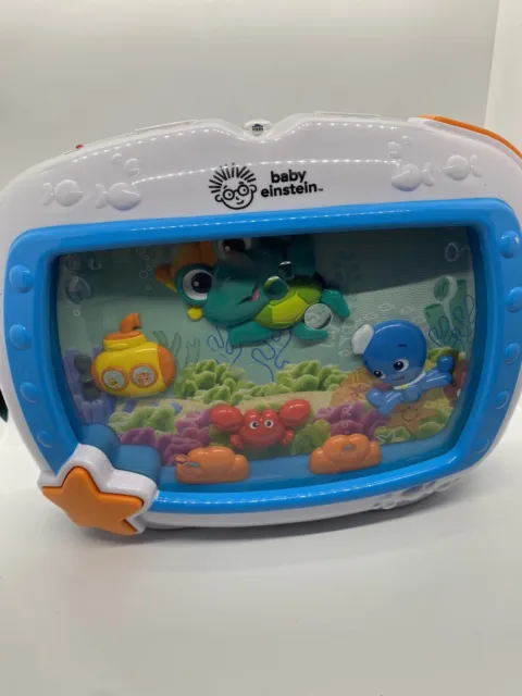 Baby Einstein Sea Dreams Sleep Soother Music Crib Toy Fish Tank