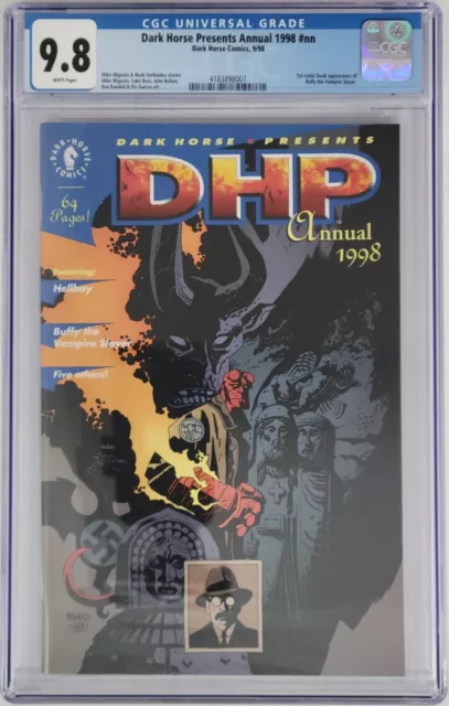 CGC 9.8 Highest Grade == 1998 DHP ANNUAL / 1st Buffy Vampire Slayer / Modern Key