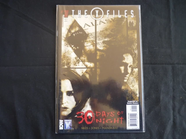The X-Files 30 Days of Night 1 Cover A (b23) IDW Wildstorm 2010