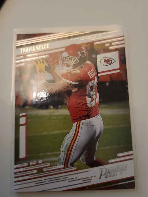 Travis Kelce #90 Kansas City Chiefs 2021 Panini Prestige