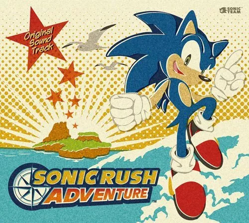 SONIC RUSH ADVENTURE Original Soundtrack CD Game Music OST WM0578 4571164389455