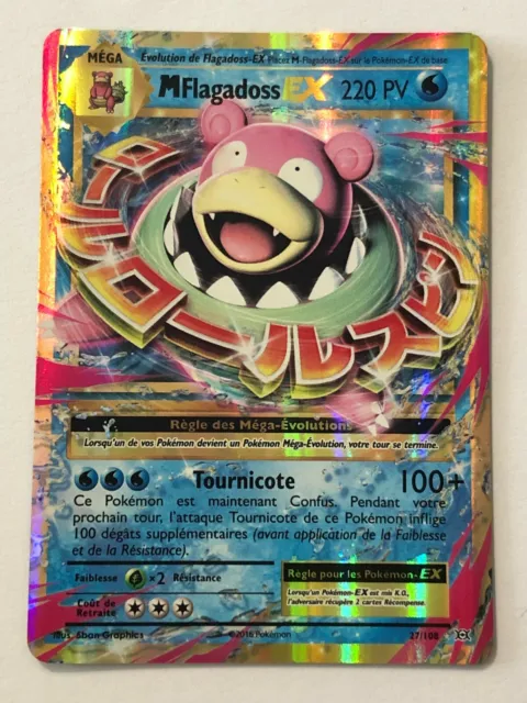 Pokemon Card - M Flagadoss EX - XY Evolutions - 27/108 - FR