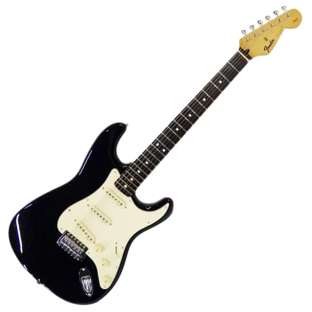 Electric Guitar Fender MEXICO Squier Stratocaster MN427438 Black Gig Bag USED