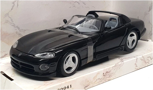 Maisto Maßstab 1/24 Druckguss 31915 - 1995 Dodge Viper RT/10 - schwarz
