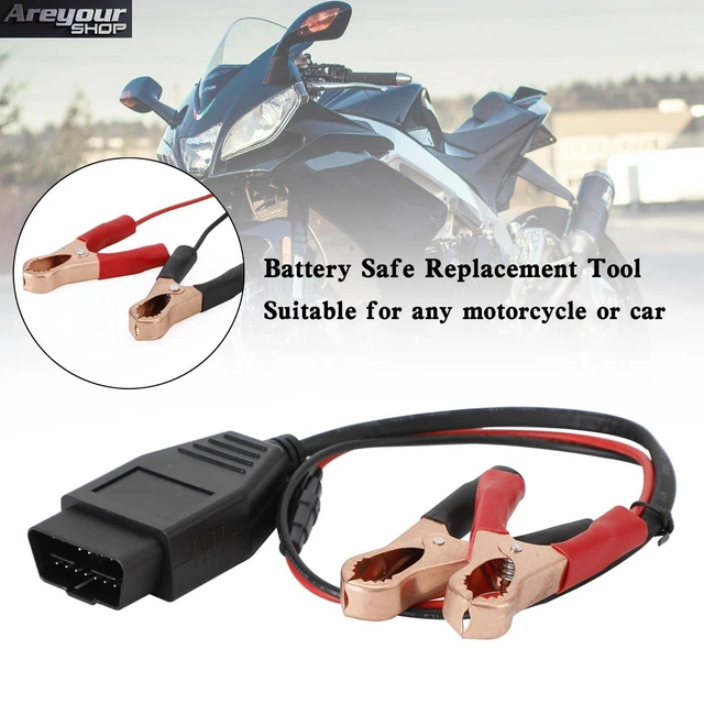 2V OBD2 Car Automotive Computer ECU Memory Saver Battery Safe Replacement Tool_