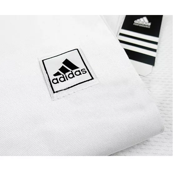 adidas Judo, Jiu-Jitsu Lightweight Student Gi - Free White Belt 2